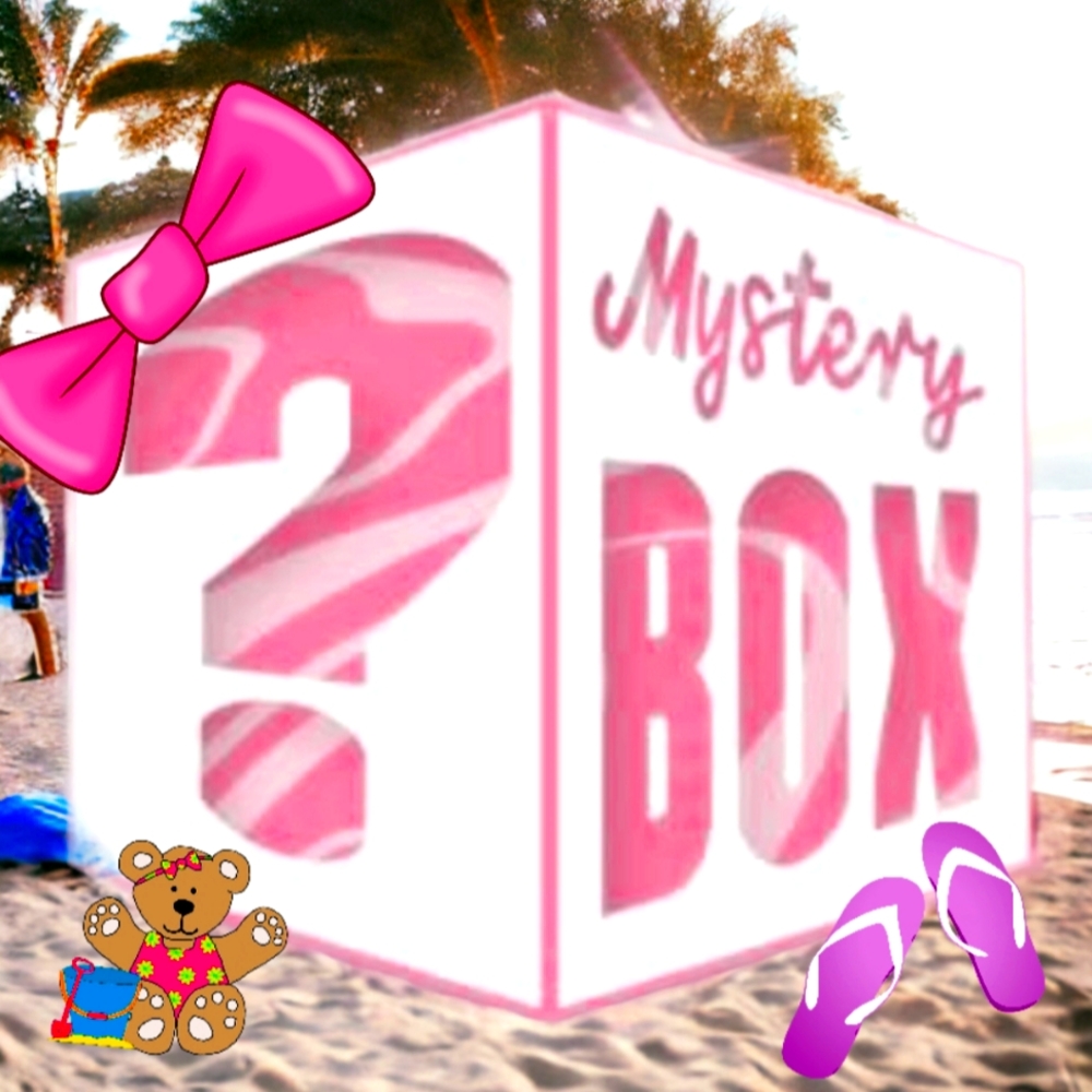 🏖🌞BEACH VIBES LITTLE GIRL'S (Size 7) MYSTERY BOX🏝🌊